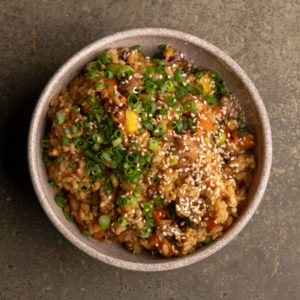 Пряный рис с цыпленком в устричном соусе 490 гр