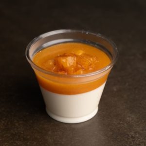 Панна котта с хурмой