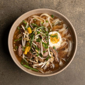 Лапша в мясном бульоне с телятиной 650 гр